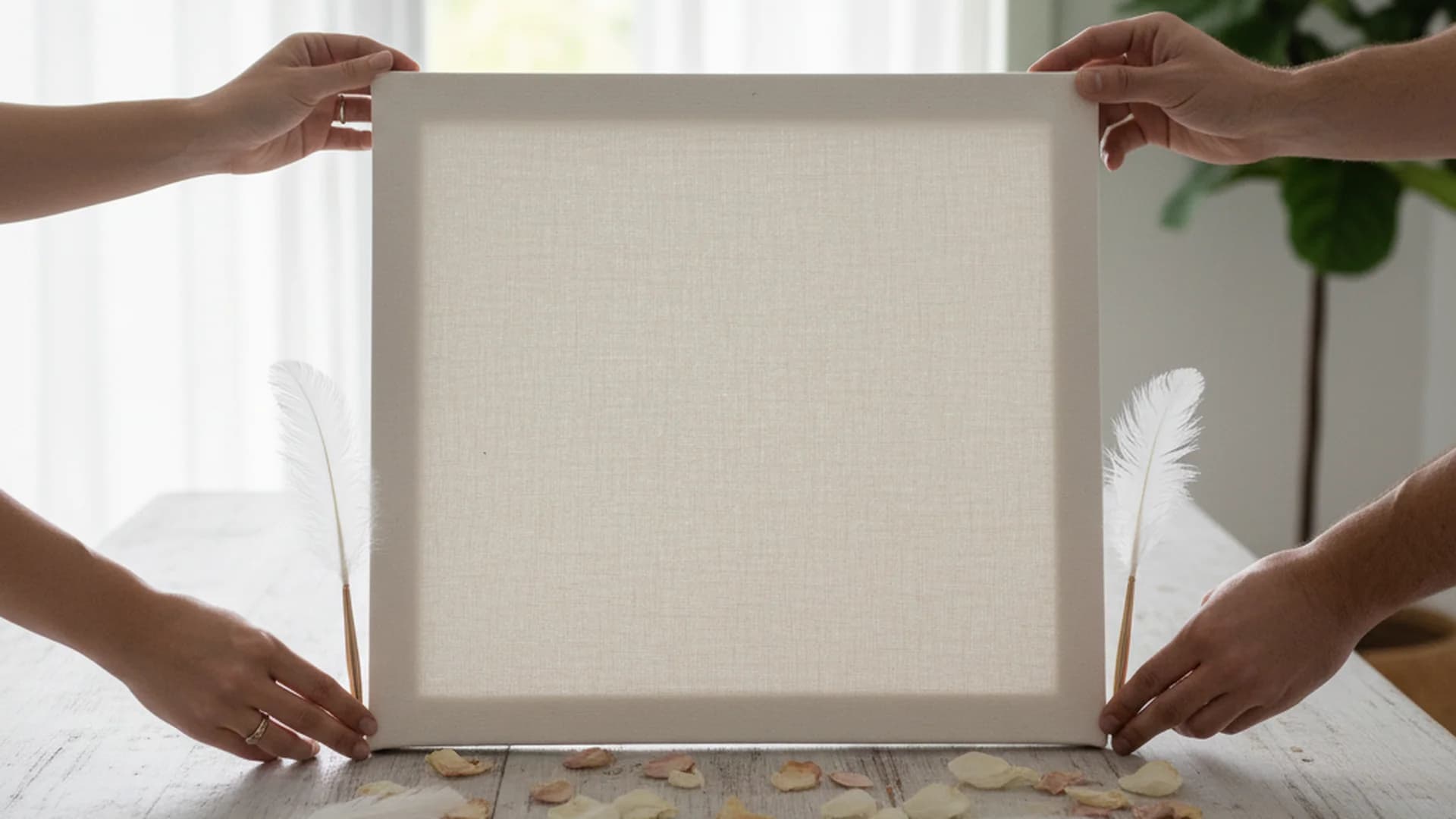 The Ultimate Guide to the Canvas Wedding Guest Book: From Reception to Wall Art